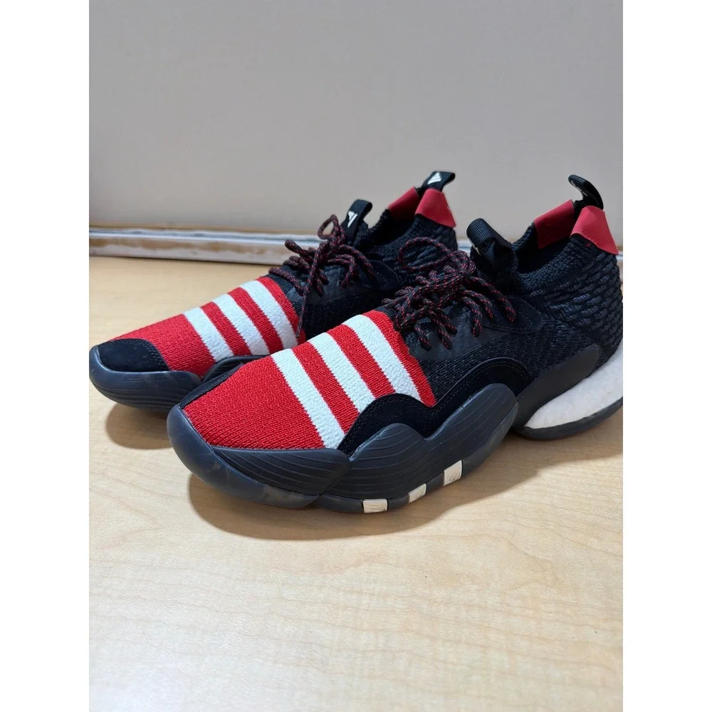Adidas Trae Young 2.0 Meilin Basketball Shoes Black Red White HP7420 Mens 10.5